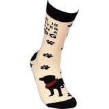 Primitives 107541 Life Is Better Better With A Dog Unisex Socks