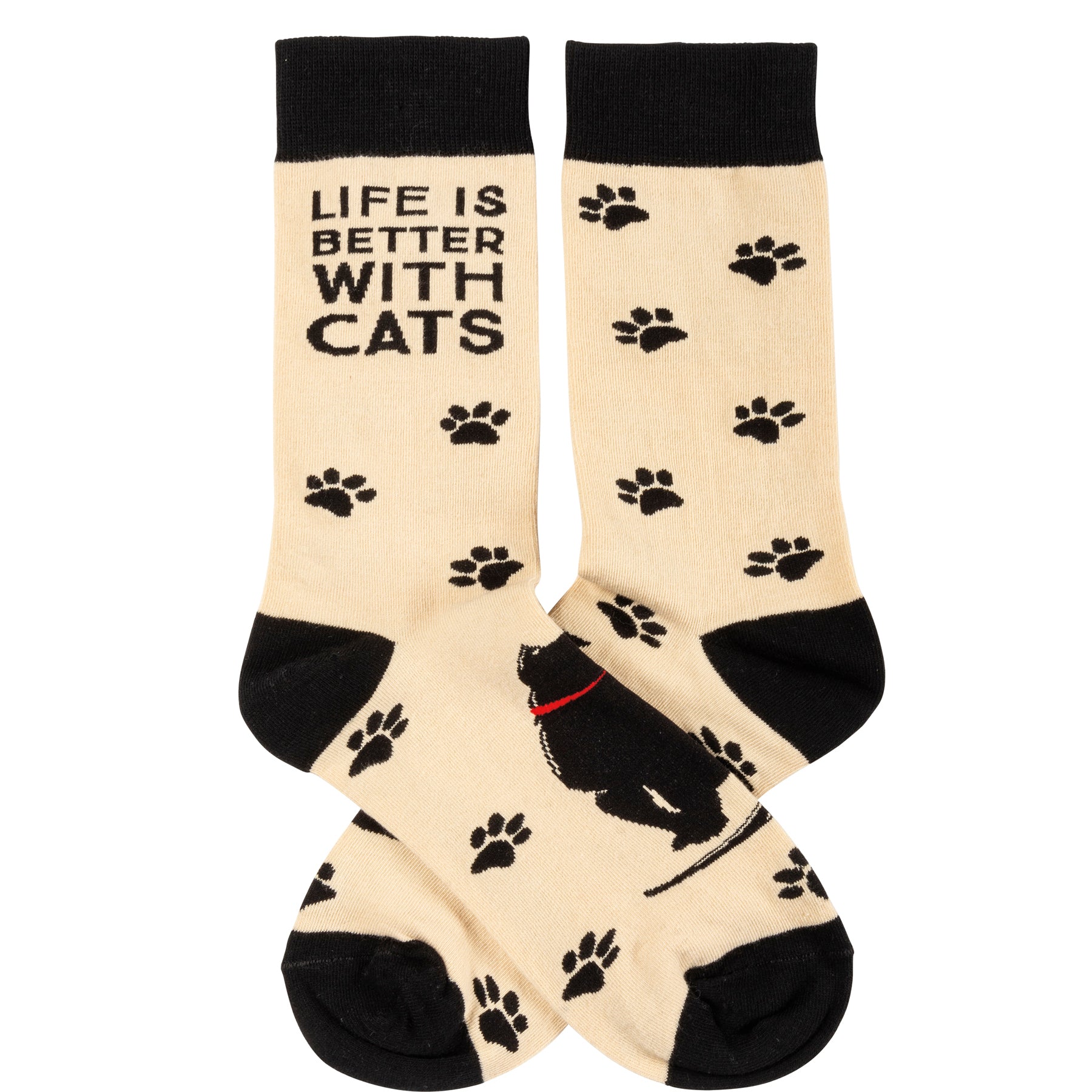 Primitives 107542 Better With Cats Unisex Socks