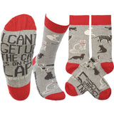 Primitives 115098 Cat Is On My Lap Unisex Socks