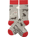 Primitives 115098 Cat Is On My Lap Unisex Socks