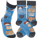 Primitives 115100 Owner Of World's Cutest Cat Unisex Socks