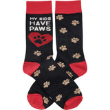 Primitives 116214 My Kids Have Paws Unisex Socks