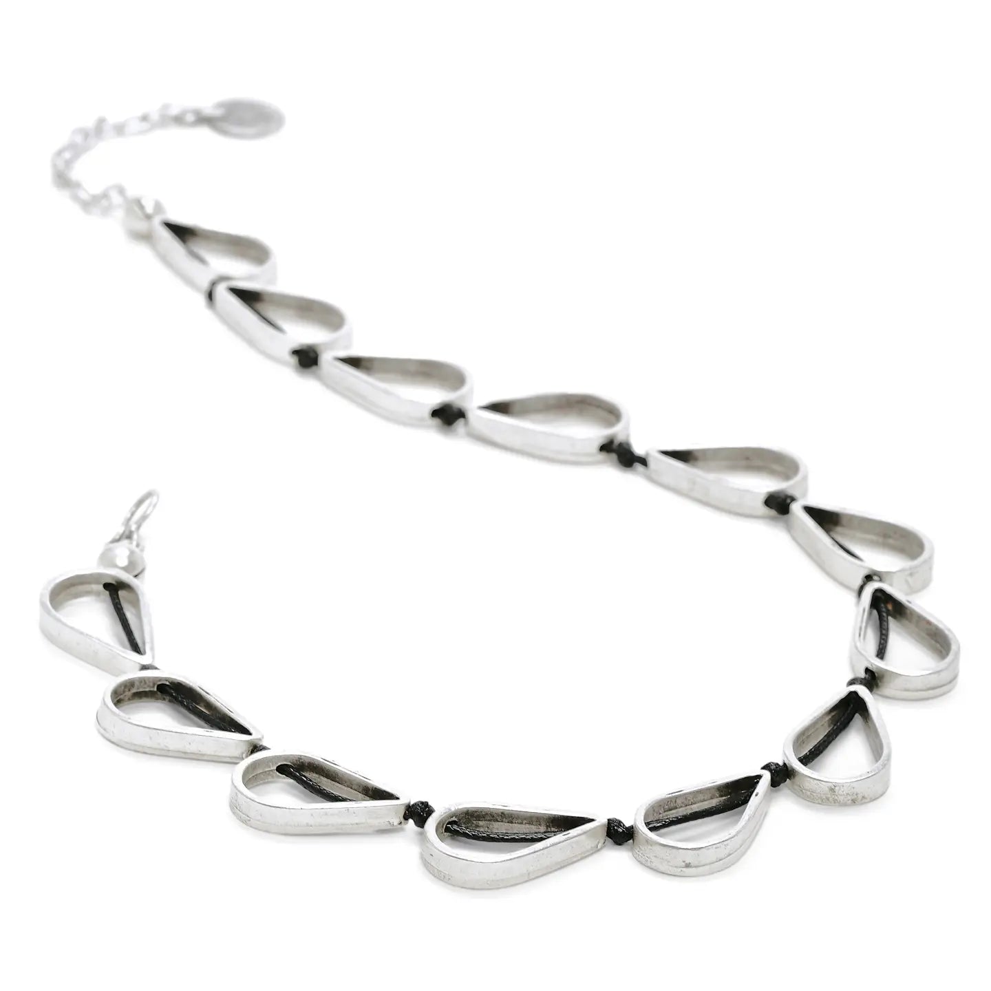 Chanour 24-167 Handmade Pewter Loop Necklace