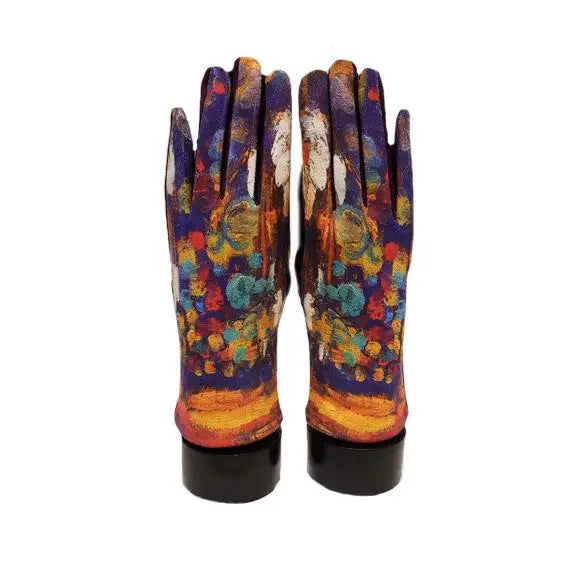 Mediterranean Concepts I629 Artist Monet Water Lilies Texting Glove