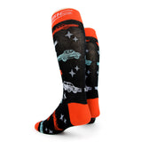 Foot Traffic 6922M Men's Vintage Cars Socks