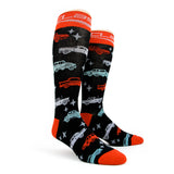 Foot Traffic 6922M Men's Vintage Cars Socks