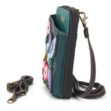 Chala 850HBA7 HUMMINGBIRD A Turquoise Wallet Crossbody Purse