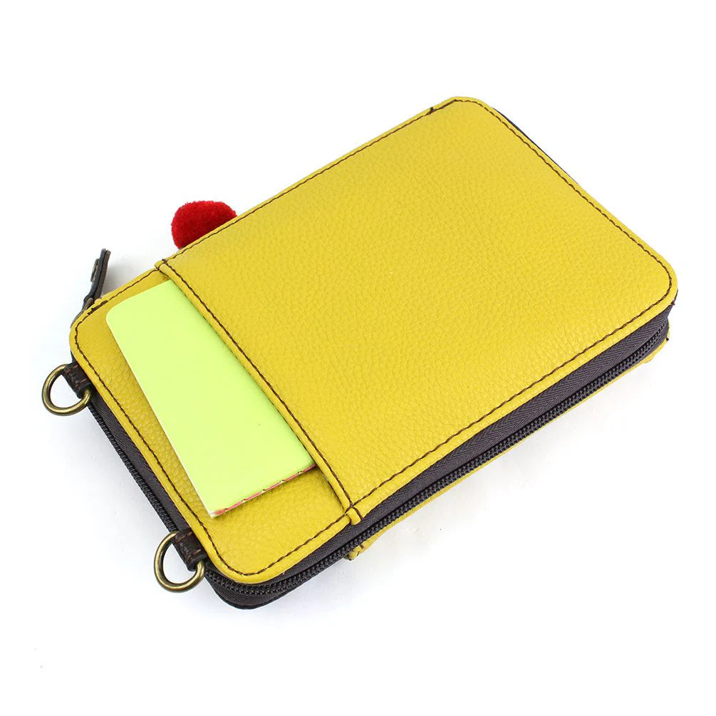 Chala 850LM0 LLAMA Mustard Wallet Crossbody Purse