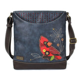 Chala 853CD1 CARDINAL Navy Sweet Messenger Tote Bag