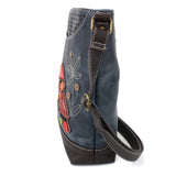 Chala 853CD1 CARDINAL Navy Sweet Messenger Tote Bag
