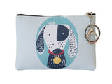22Tote 8K3PP PIRATE PEET Blue Dog Coin Purse