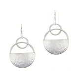 Marjorie Baer E1163FW Medium Round Basket Wire Earrings