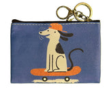 22Tote 8K4AO ALLEY-OOP Blue Dog Coin Purse