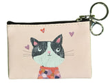 22Tote 8K4LV LOVEY Pink Cat Coin Purse