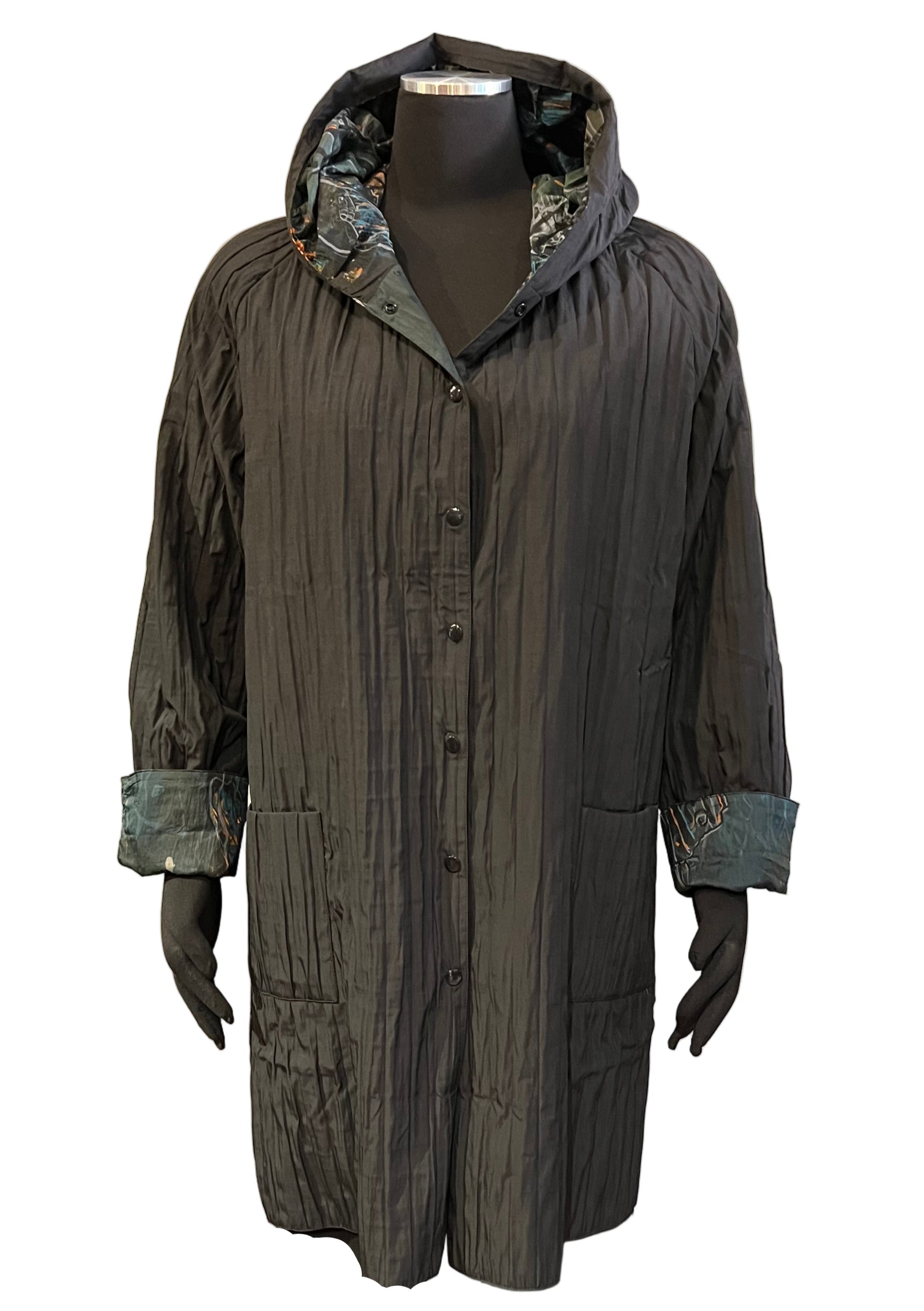 3 Potato HDJKTJA JELLY A Water Resistant Hooded Reversible Jacket