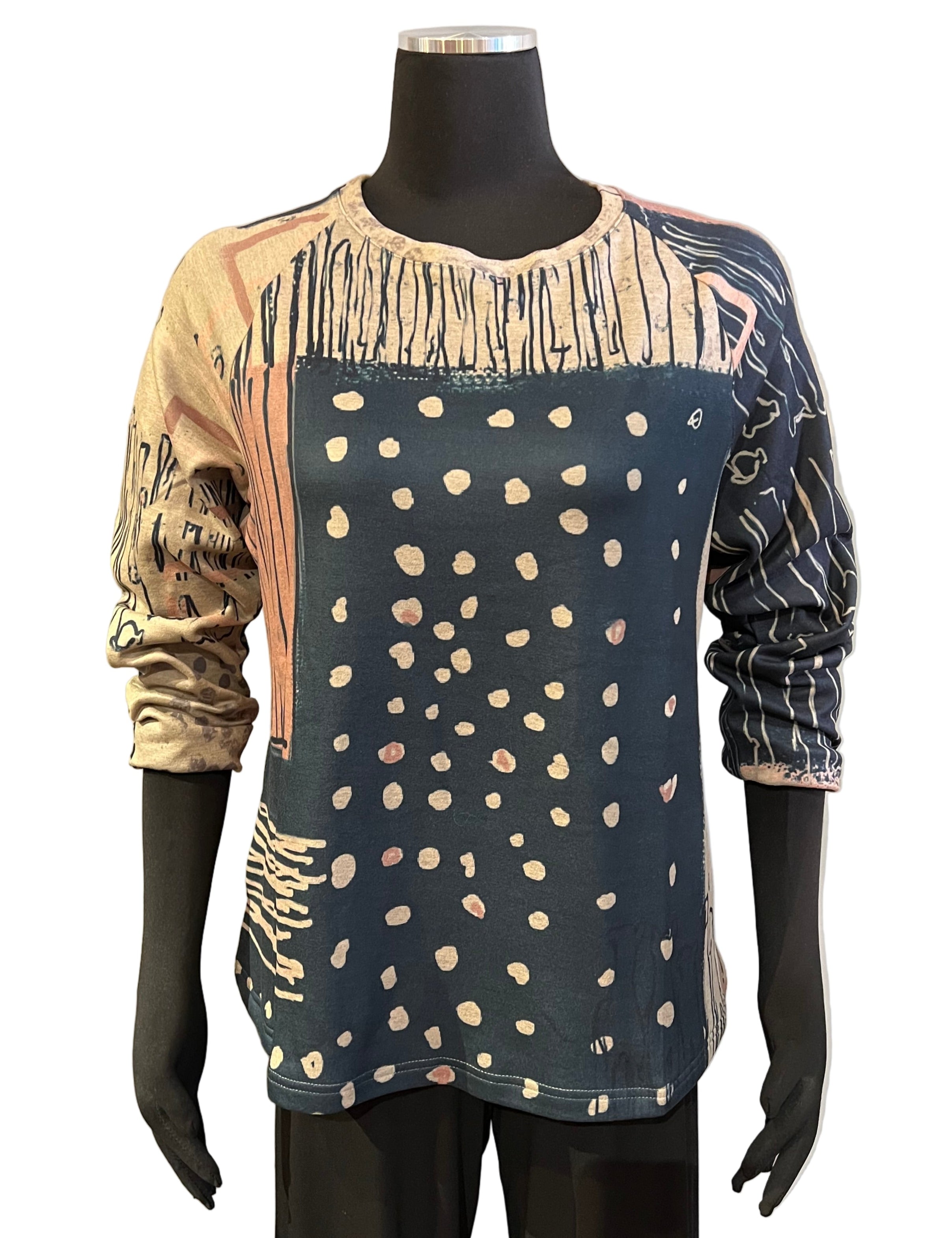 3 Potato T9DB DOG B Soft Knit Shaped Shirt