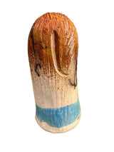 Alan Potter BISON Bison Raku Ceramic Sculpture