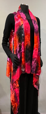 Kriska KPOB FIREBIRD One Size 4-Way Silk & Rayon Vest