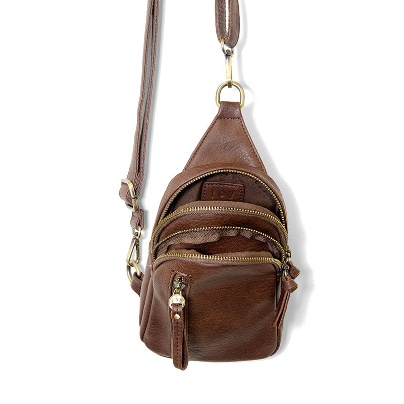 Joy Susan L8166-64 COGNAC Skyler Sling Bag