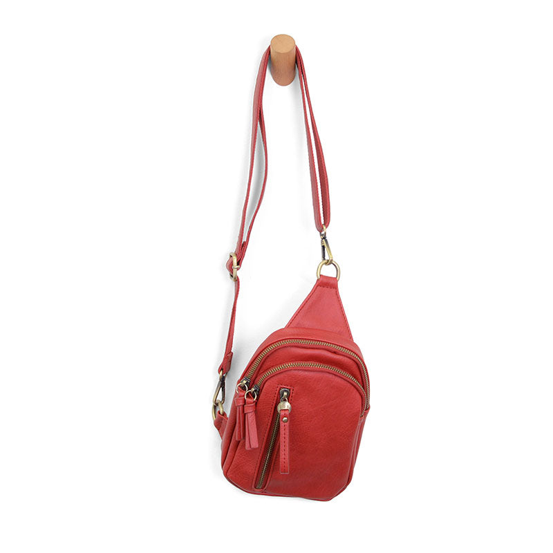 Joy Susan L8166-05 RED Skyler Sling Bag