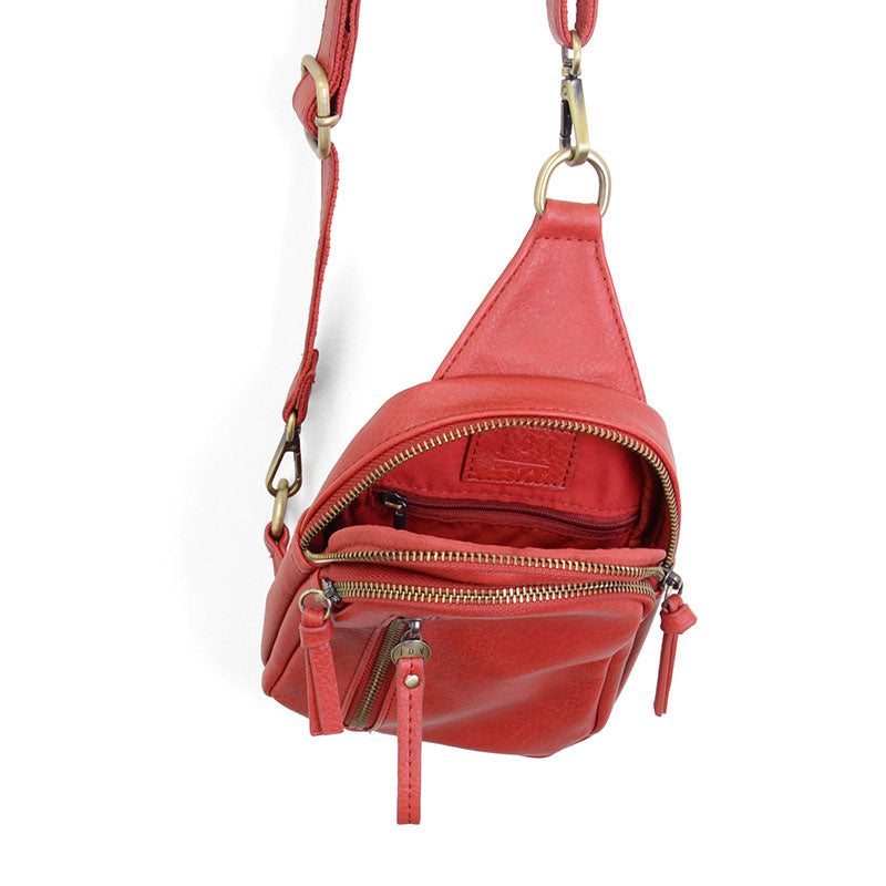 Joy Susan L8166-05 RED Skyler Sling Bag