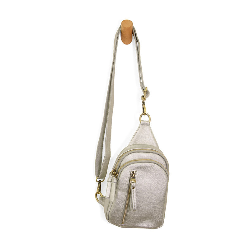 Joy Susan L8166-36 SILVER Skyler Sling Bag