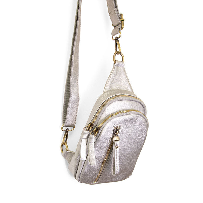 Joy Susan L8166-36 SILVER Skyler Sling Bag