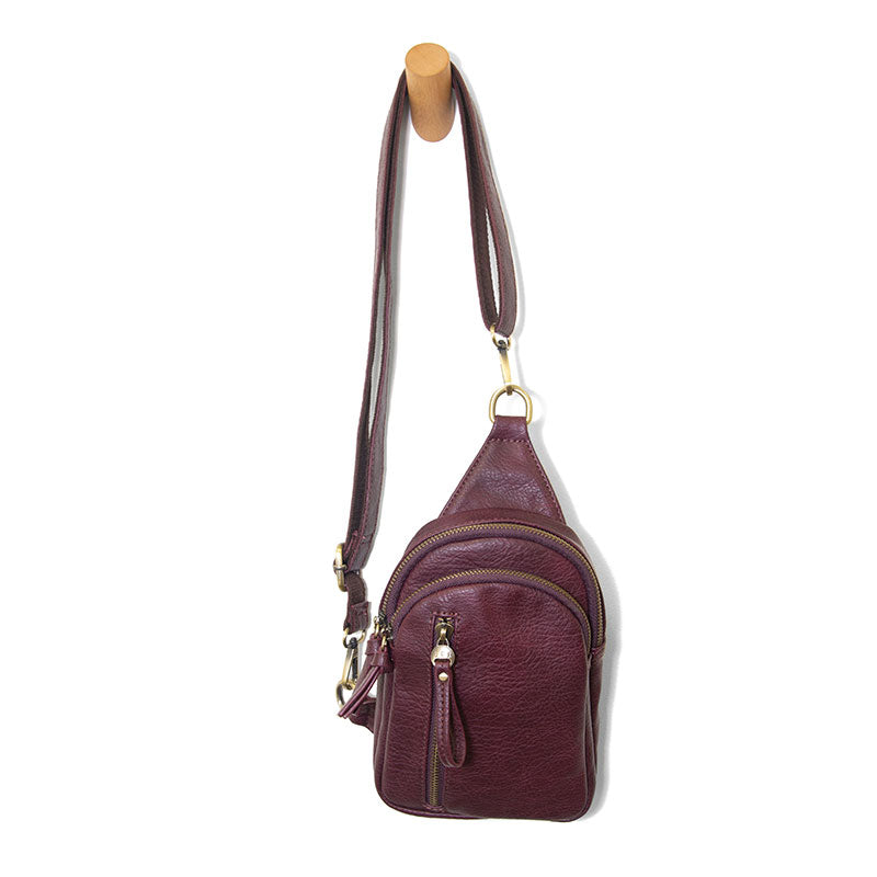 Joy Susan L8166-53 Wine Skyler Sling Bag
