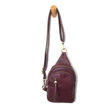Joy Susan L8166-53 Wine Skyler Sling Bag