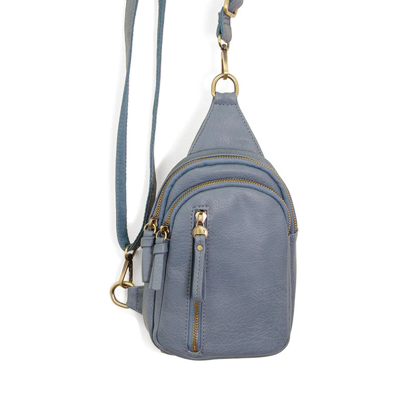 Joy Susan L8166-57 Denim Blue Skyler Sling Bag