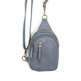 Joy Susan L8166-57 Denim Blue Skyler Sling Bag