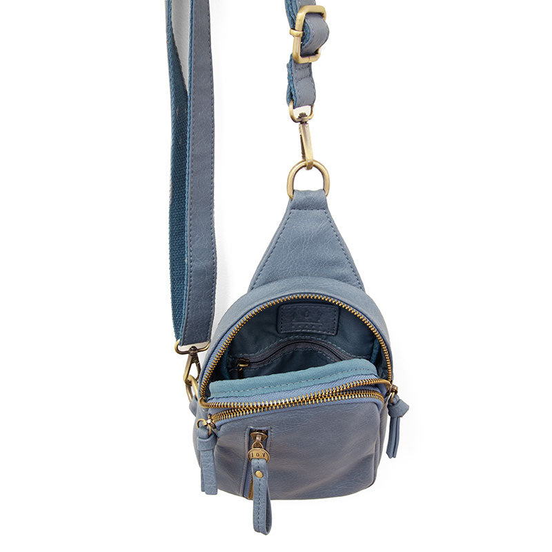 Joy Susan L8166-57 Denim Blue Skyler Sling Bag