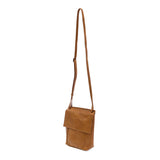 Joy Susan L8259-27 CHESTNUT Jensy Front Flap Crossbody Handbag