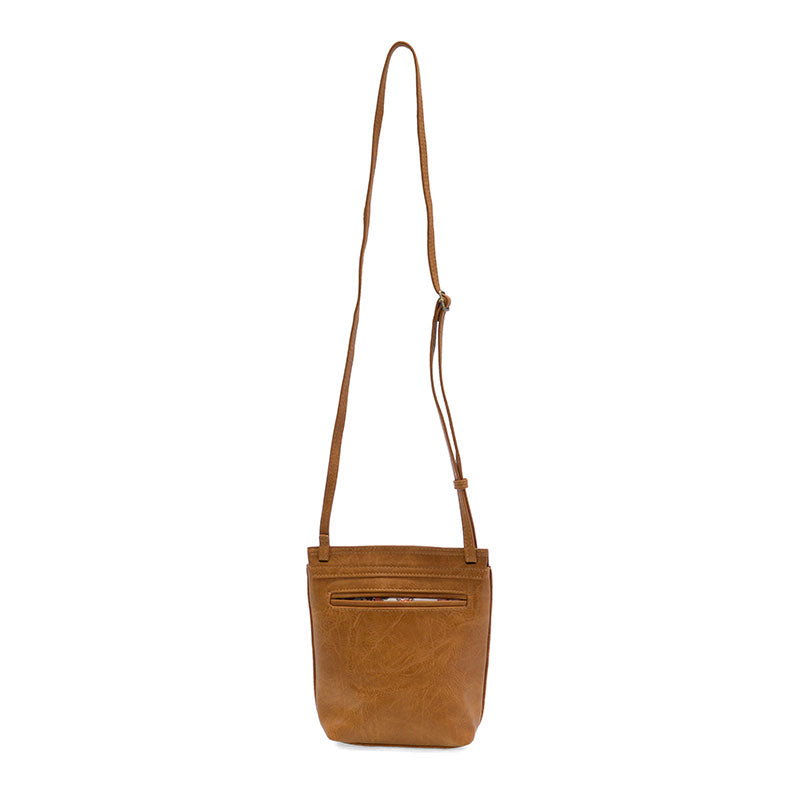 Joy Susan L8259-27 CHESTNUT Jensy Front Flap Crossbody Handbag