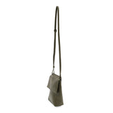 Joy Susan L8259-67 DARK OLIVE Jensy Front Flap Crossbody Handbag