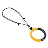 Sylca LS25N35Y Yellow Inez Pendant Necklace