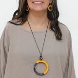Sylca LS25N35Y Yellow Inez Pendant Necklace
