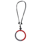 Sylca LS25N35RD Red Inez Pendant Necklace