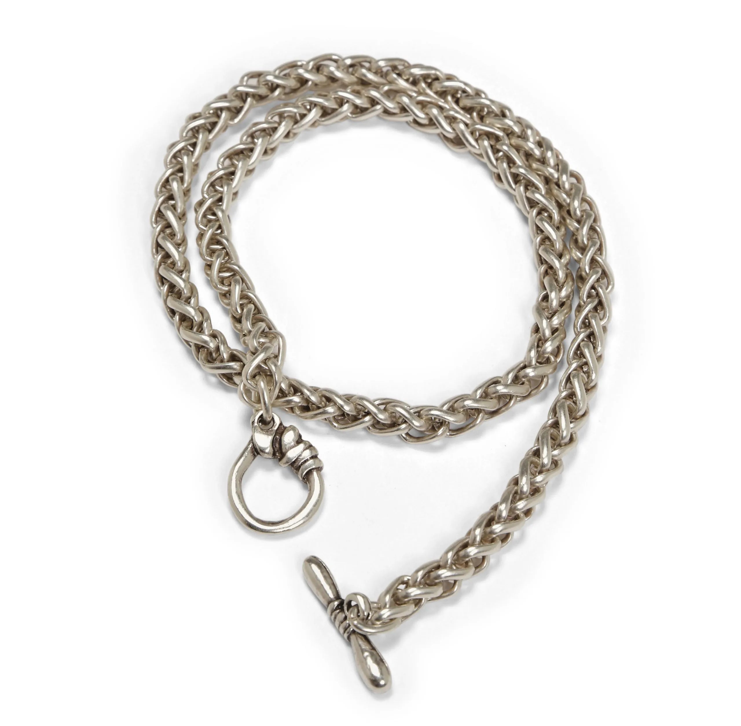 Chanour NN3524 Handmade Elixir Pewter Chain Necklace