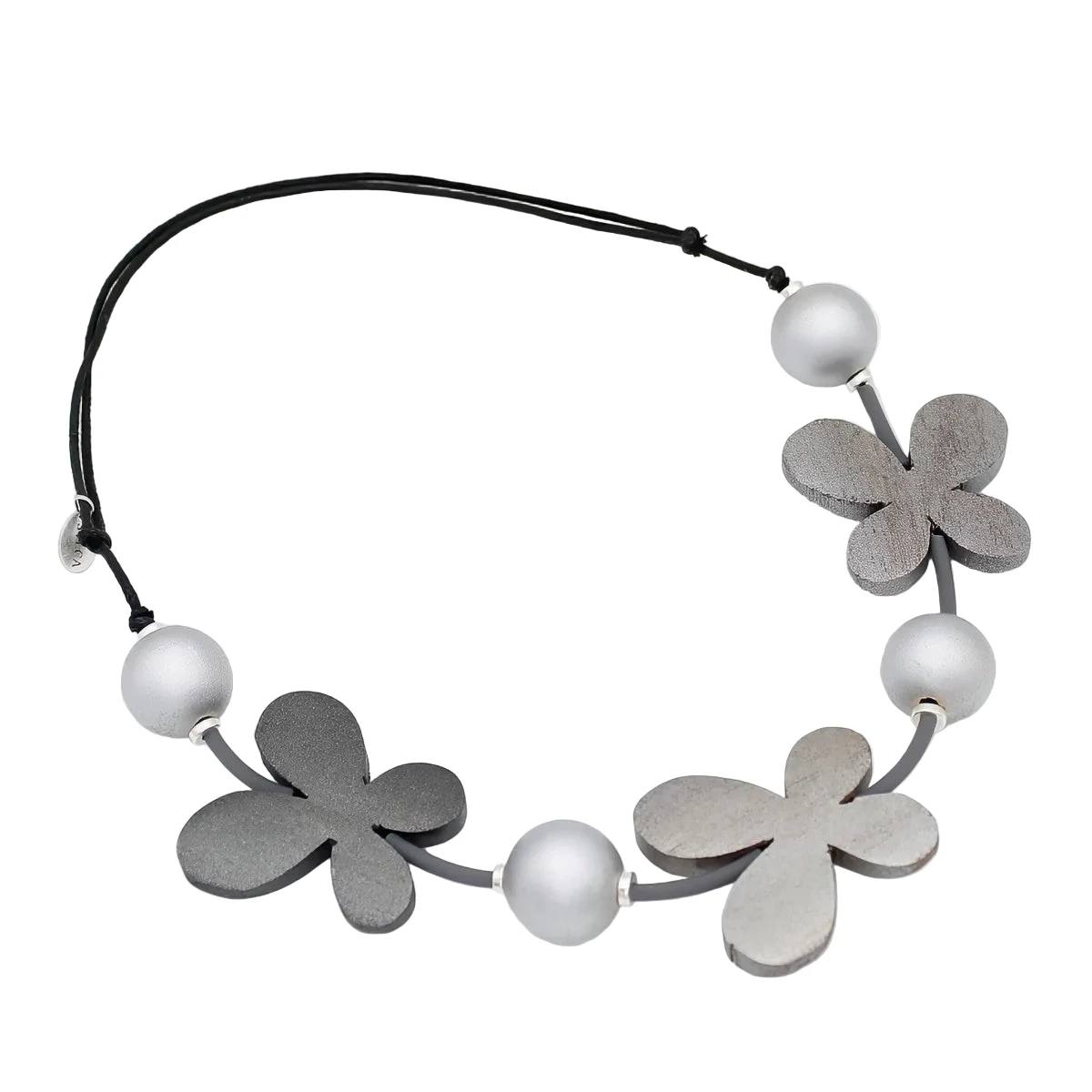 Sylca SD25N01SV Silver Butterfly Woodland Whisper Necklace