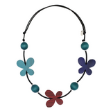 Sylca SD25N01MU Multicolor Butterfly Woodland Whisper Necklace