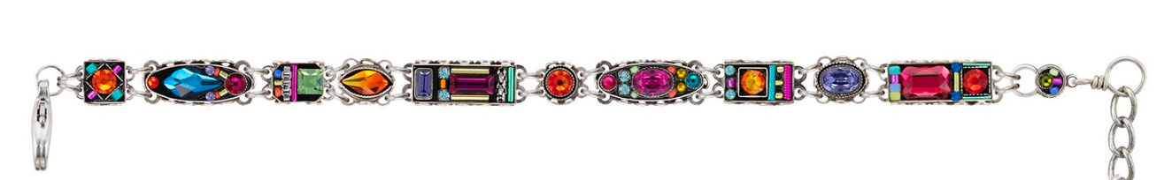 Firefly 3109-MC Milano Collection European Crystal Bracelet