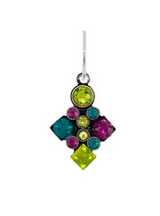 Firefly 9057-CG Citrus Green European Crystal Earrings