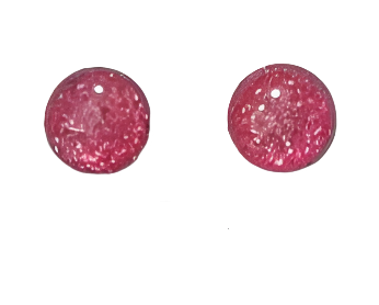 Susan Reed GBPK PINK Mini Glitter Bomb Post Earrings