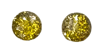 Susan Reed GBGD GOLD Mini Glitter Bomb Post Earrings