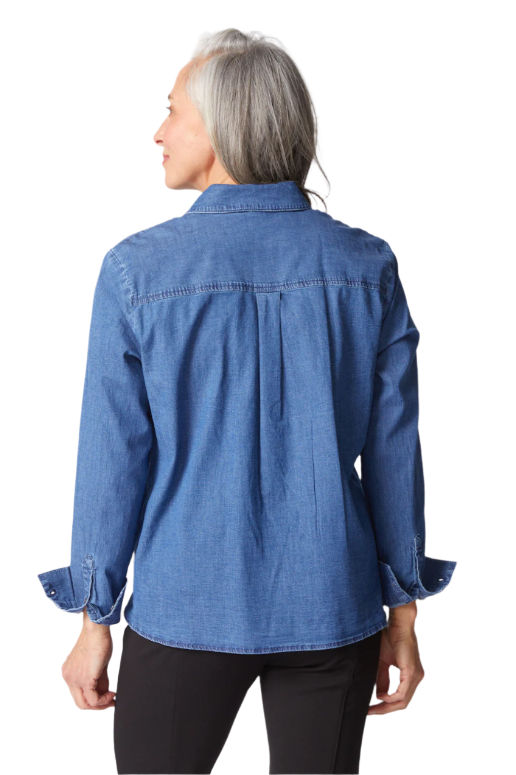 Habitat 15224DN DENIM Perfect Travel Shaped Hem Shirt