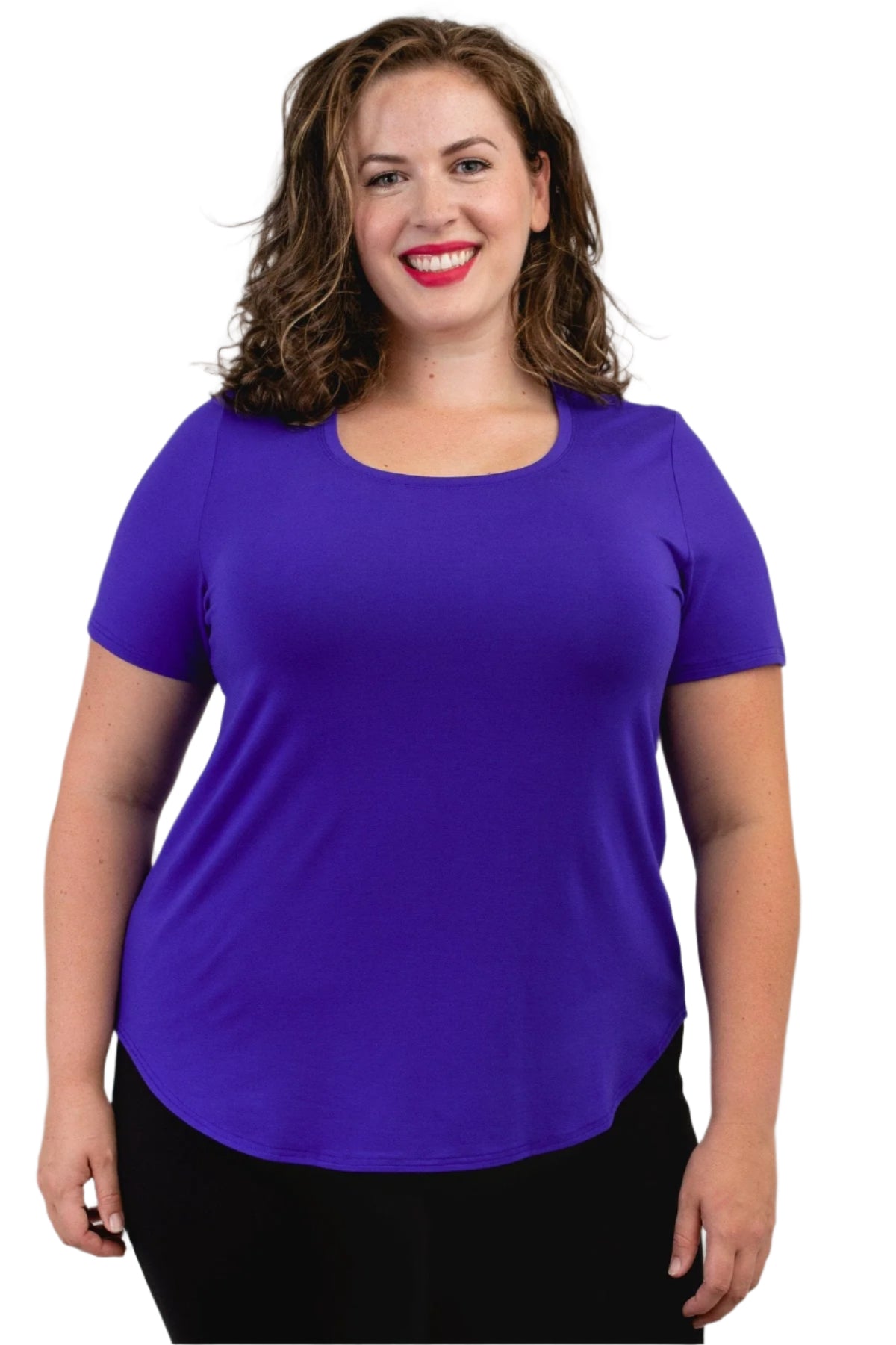 Blue Sky TESSAVI Violet Tessa Bamboo Tee