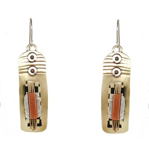 Whitney Designs E3931 Checkmate Tapestry Earrings