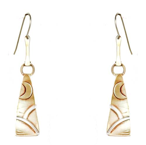 Whitney Designs E3983 Contemporary Landscape Earrings