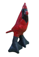 Alan Potter CRDLG Cardinal Large Raku Ceramic Sculpture